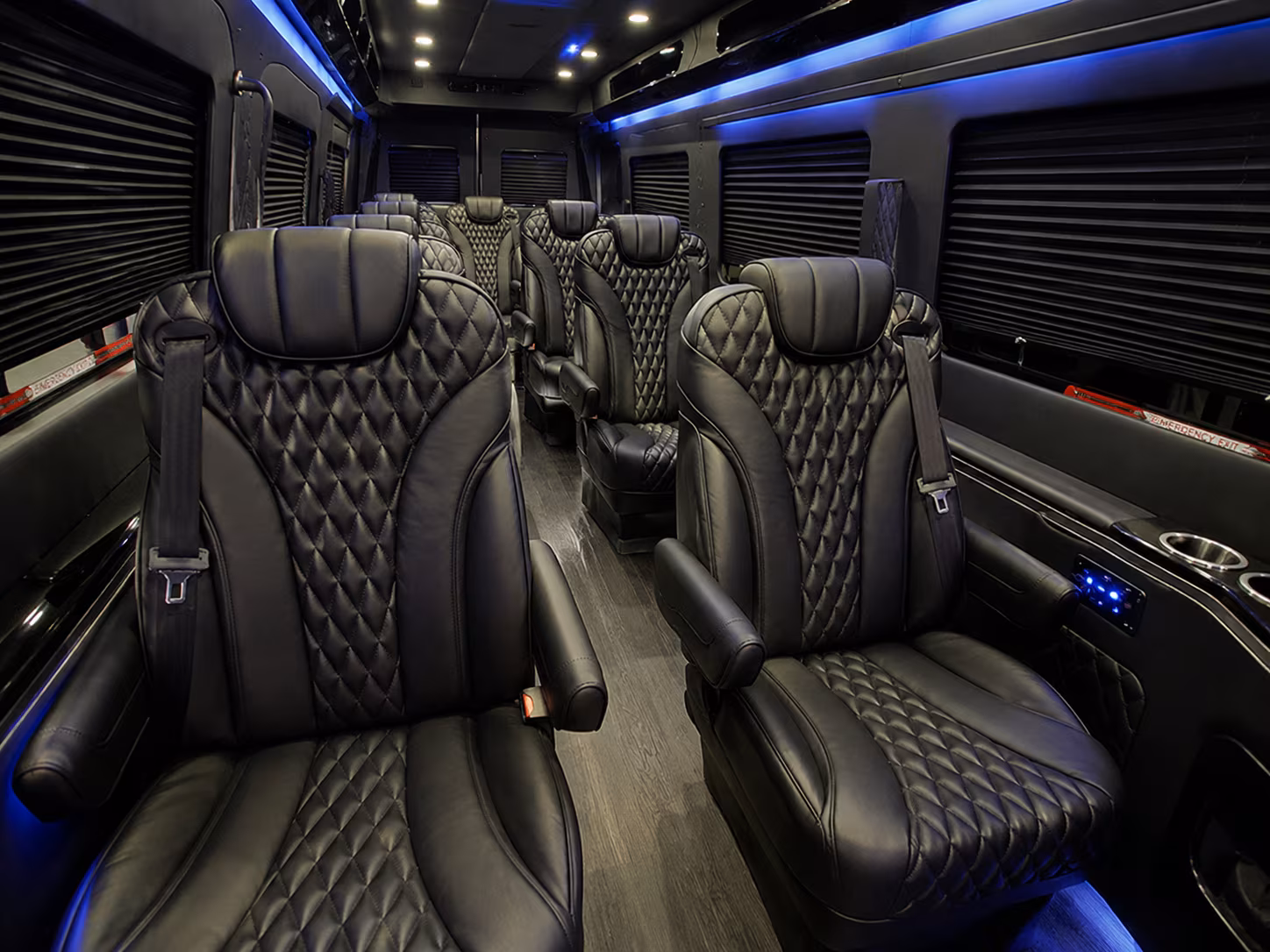 high point sprinter van with driver inside