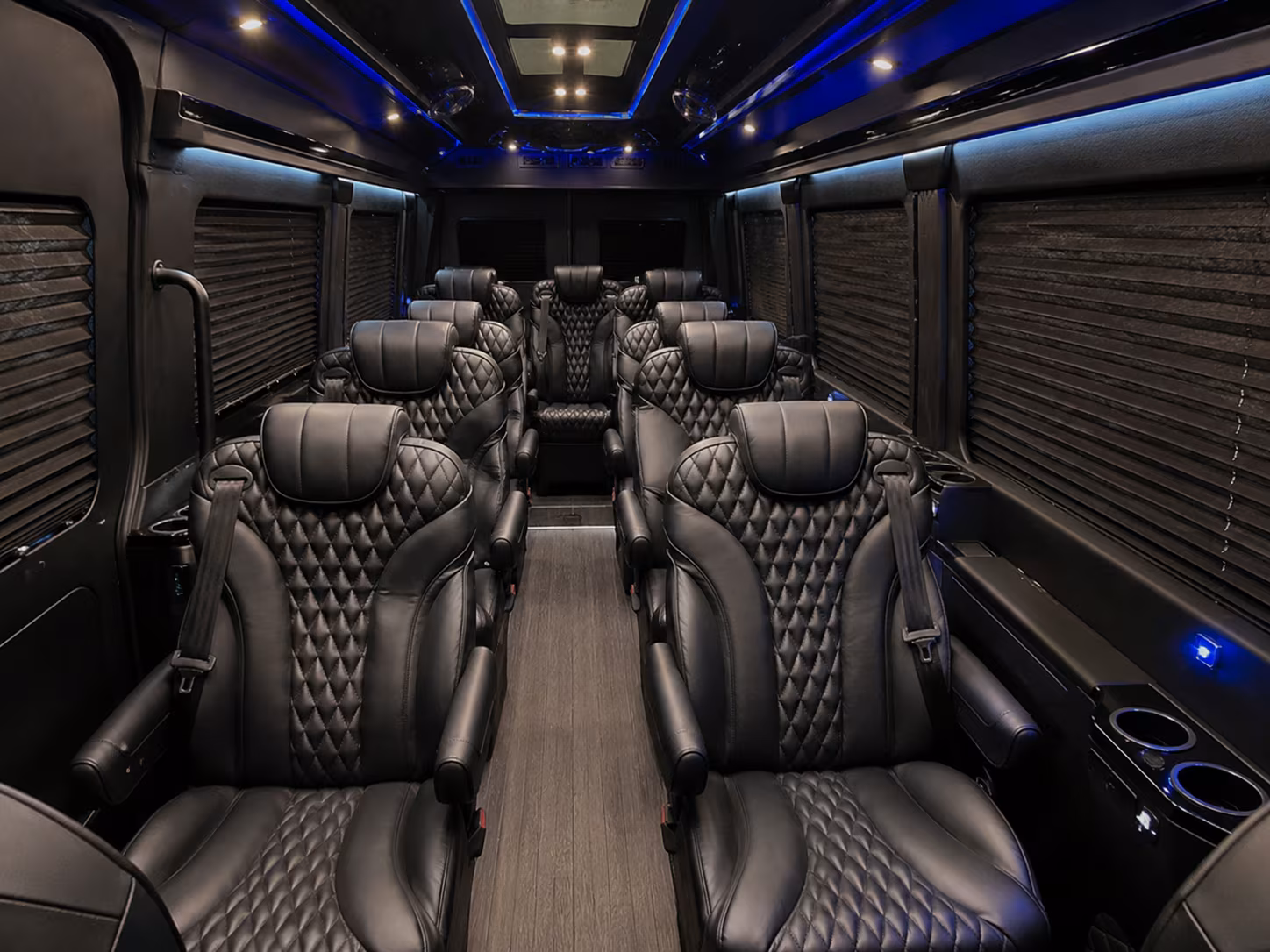 high point sprinter van with driver interior