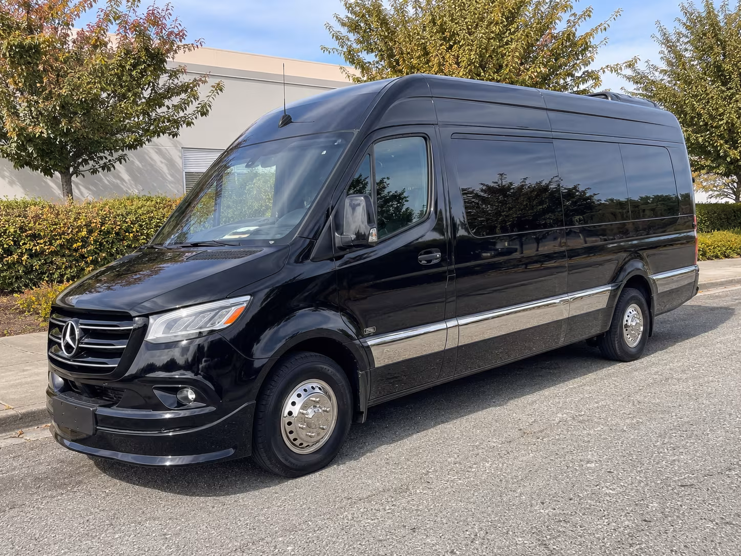 high point sprinter van with driver